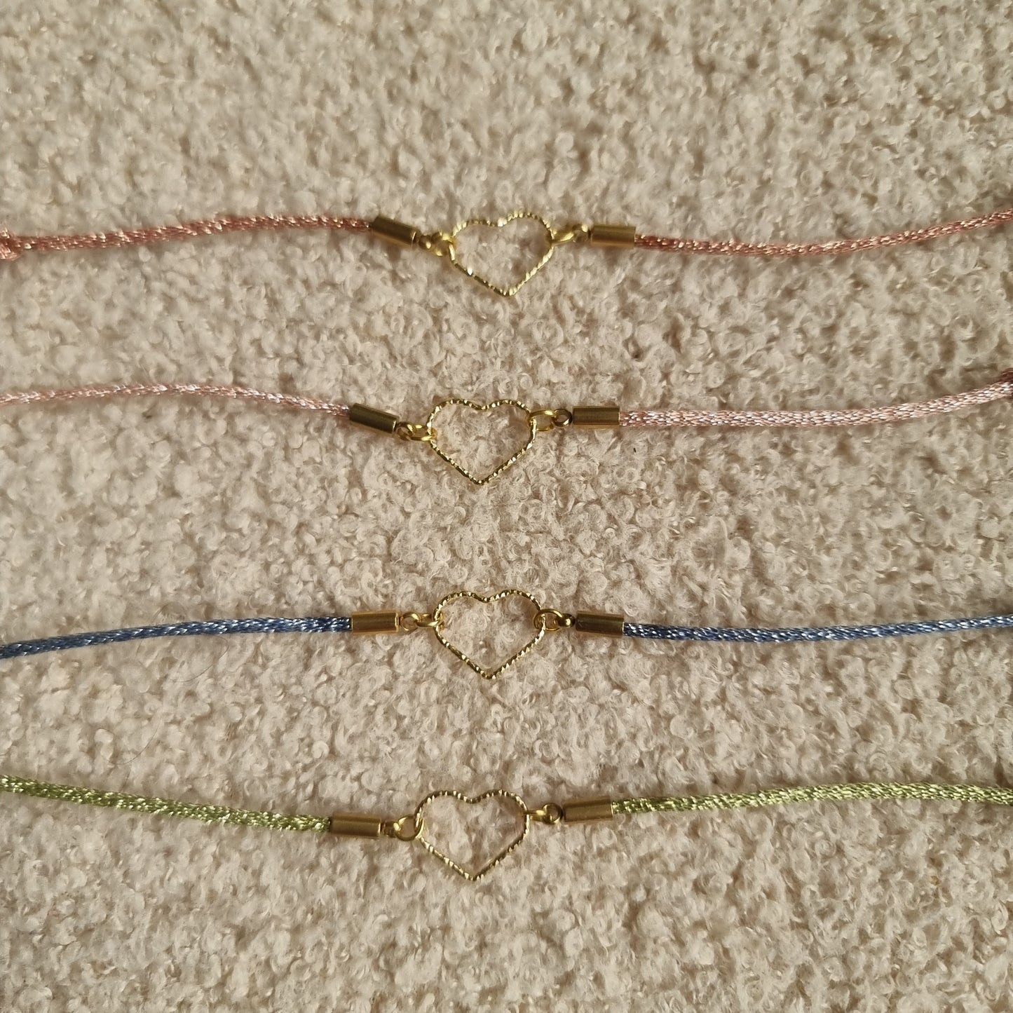 Bracelet coeur Mokuba