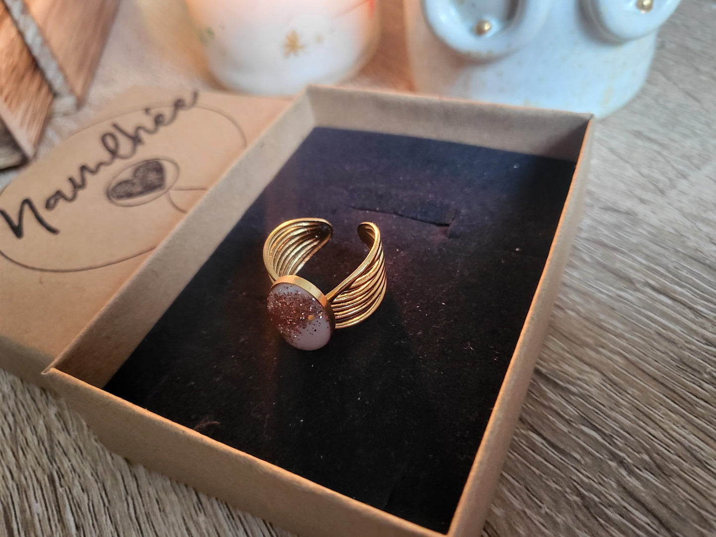 Bague The one lactée
