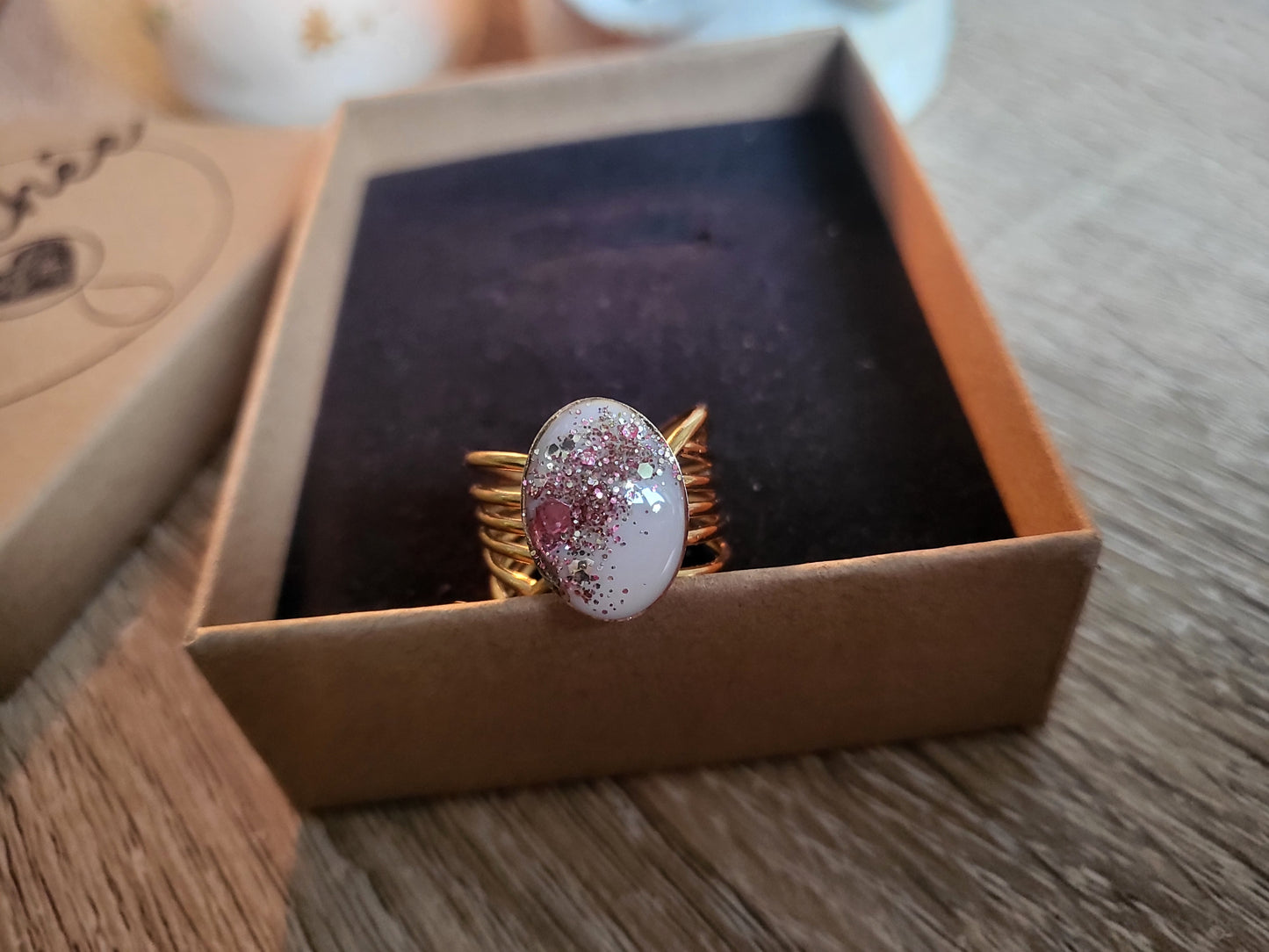 Bague The one lactée