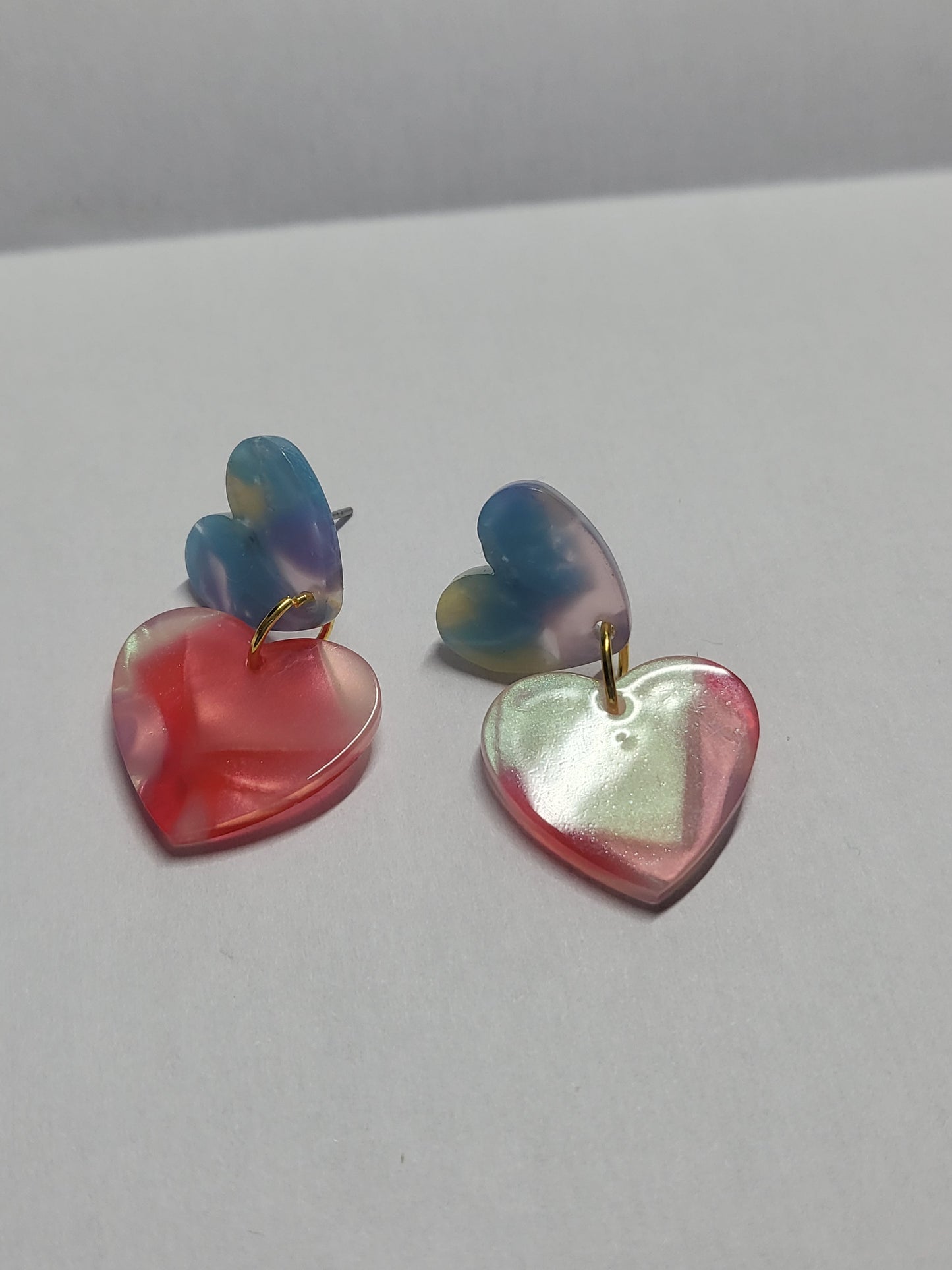 Love love bleu et rose