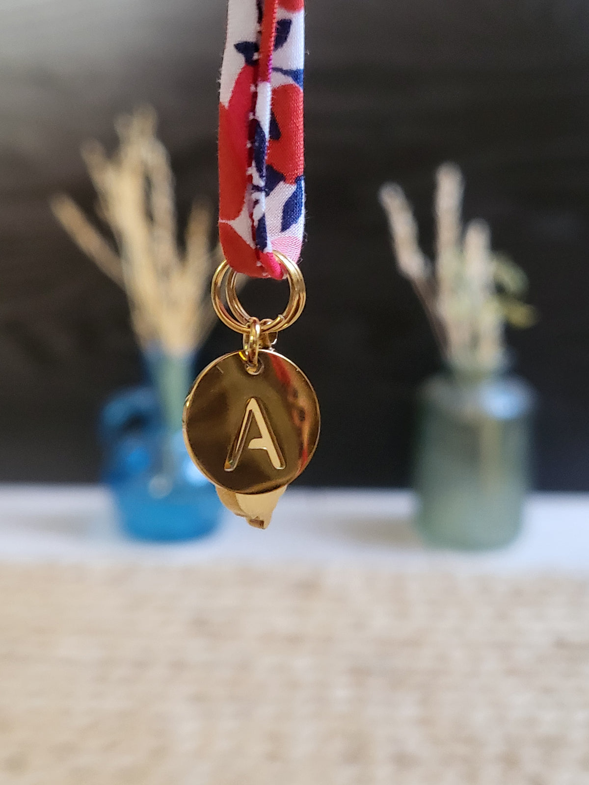 Pendentif Soleil 3 Liberty Initiale