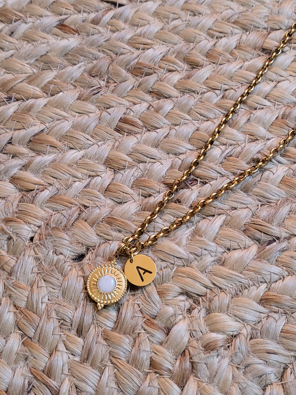 Pendentif - Soleil 3 (Initiale)
