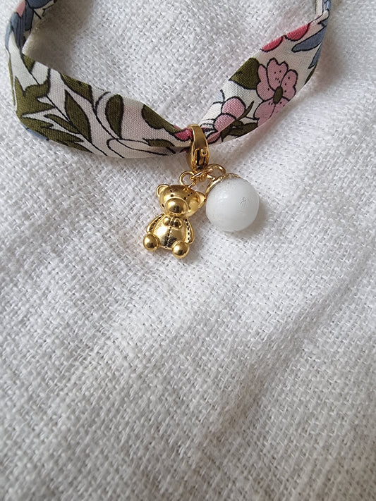 Bracelet Teddy perle de lait maternel