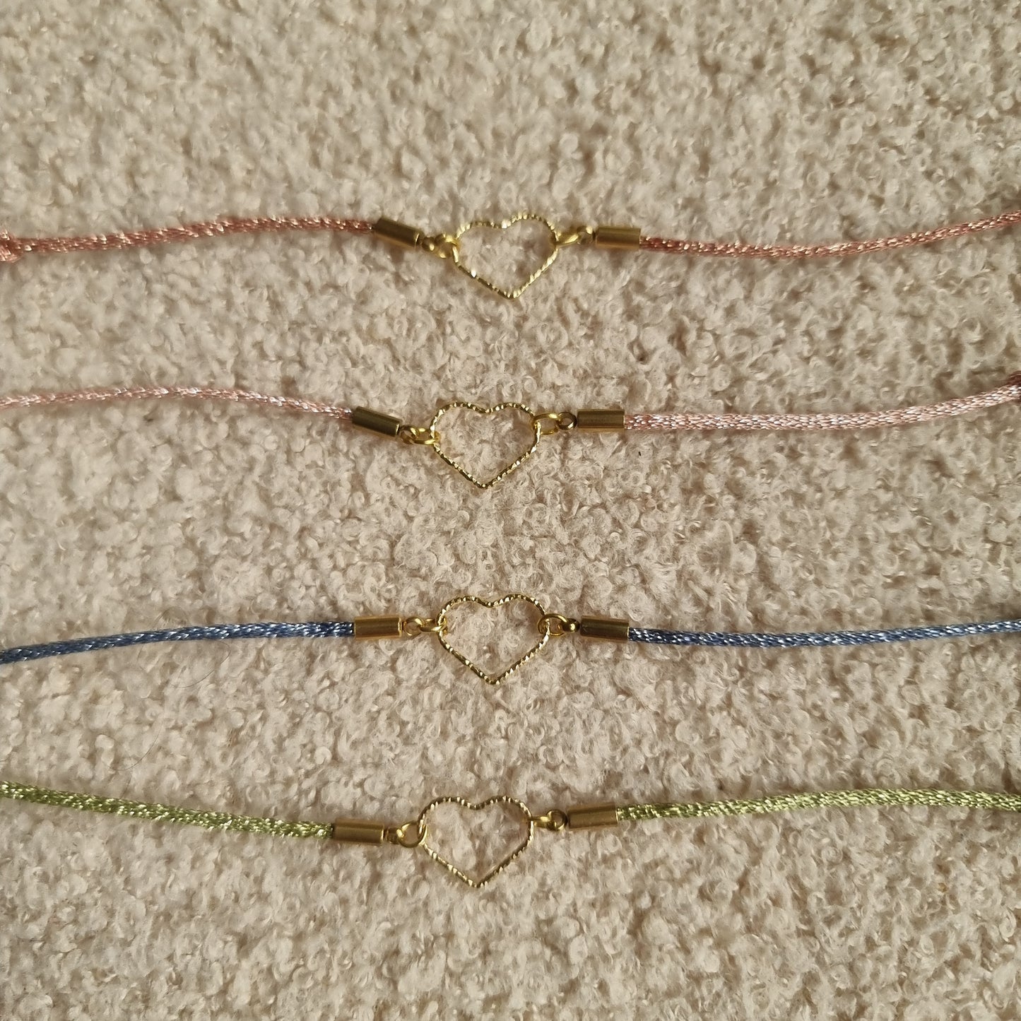 Bracelet coeur Mokuba