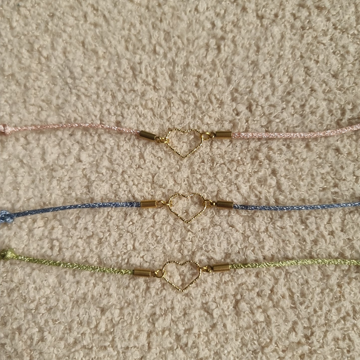 Bracelet coeur Mokuba