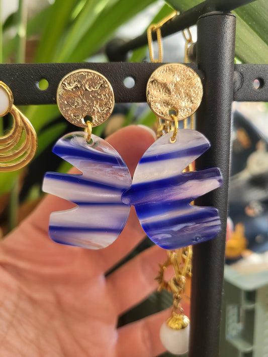 Les inséparables bleu