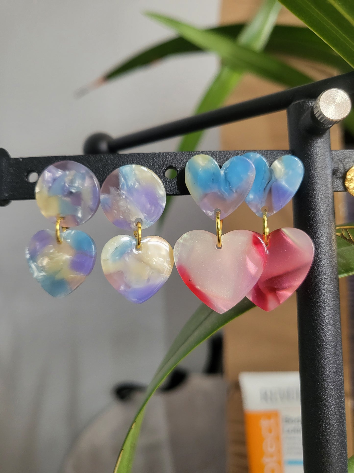 Love love bleu et rose
