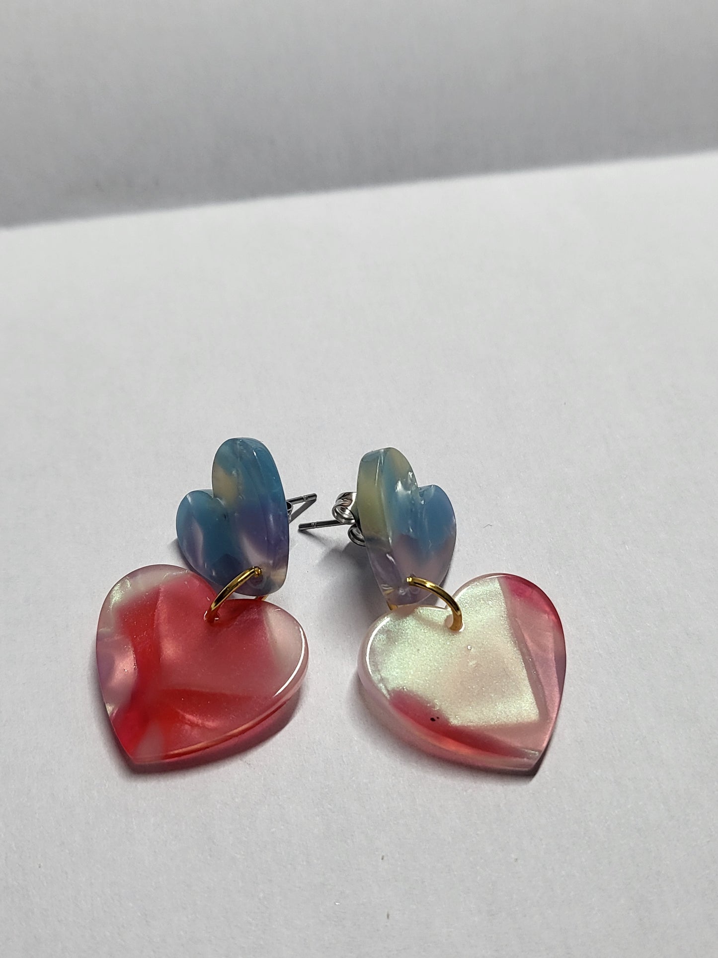 Love love bleu et rose