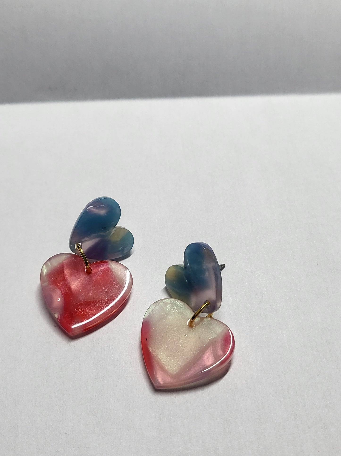 Love love bleu et rose
