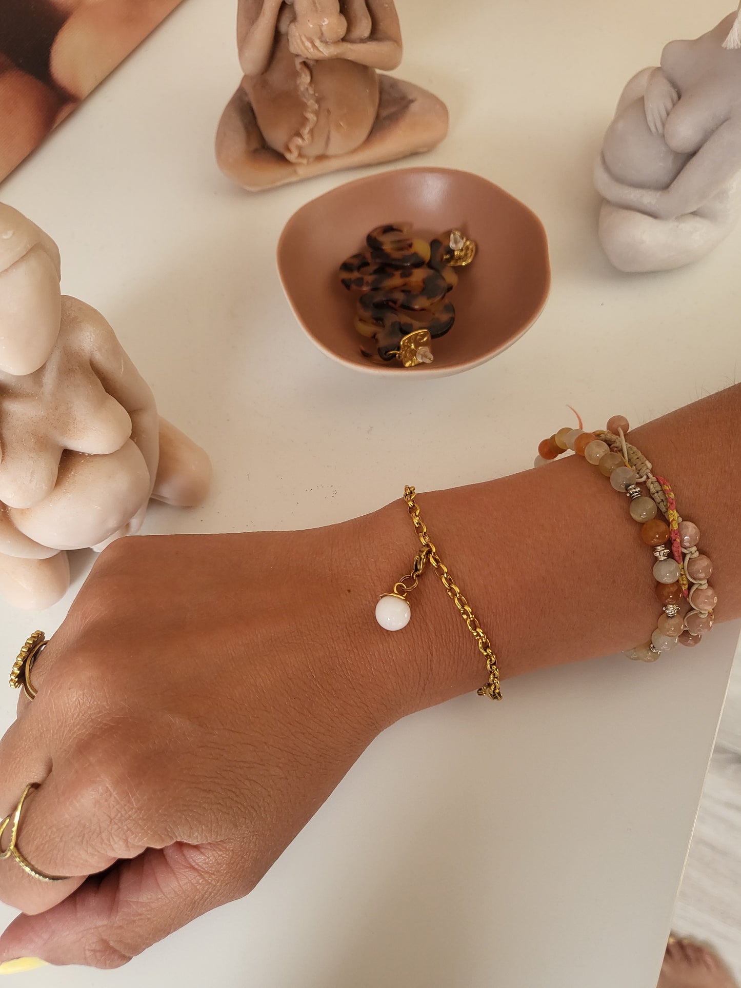 bracelet - charms perle