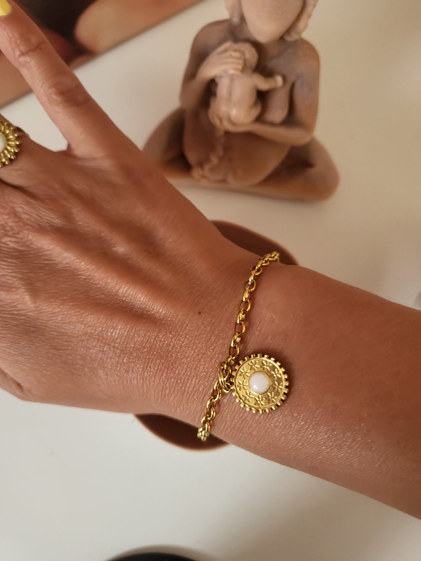 Bracelet soleil étoilé