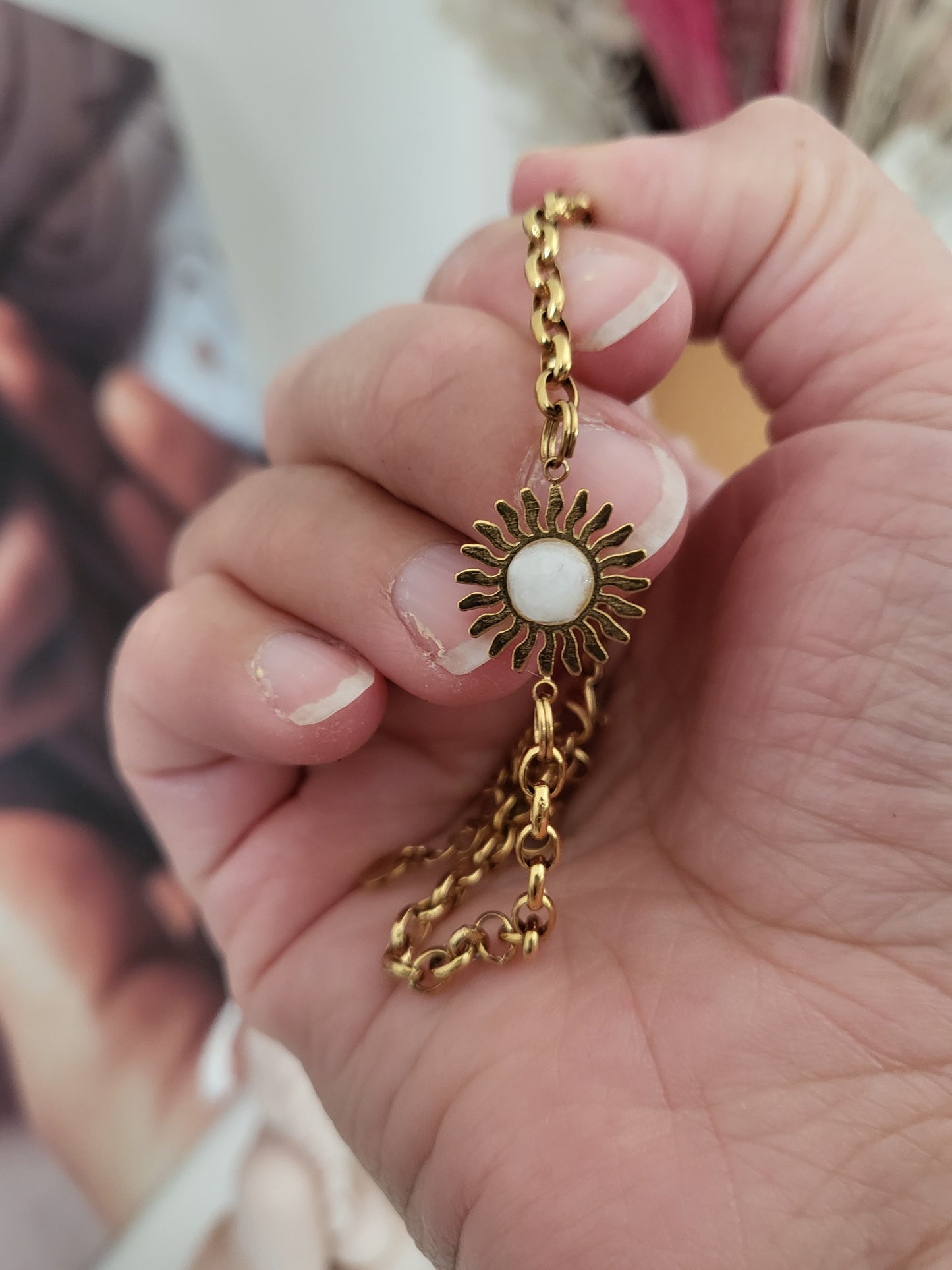 Bracelet soleil sacré