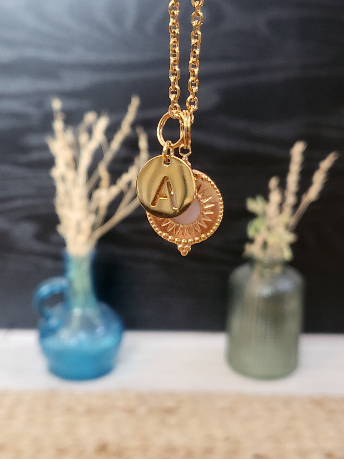 Pendentif - Soleil 2 (Initiale)