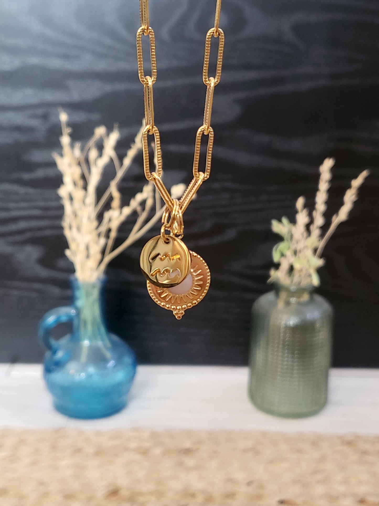Pendentif - Soleil 2 (Signe astrologique)