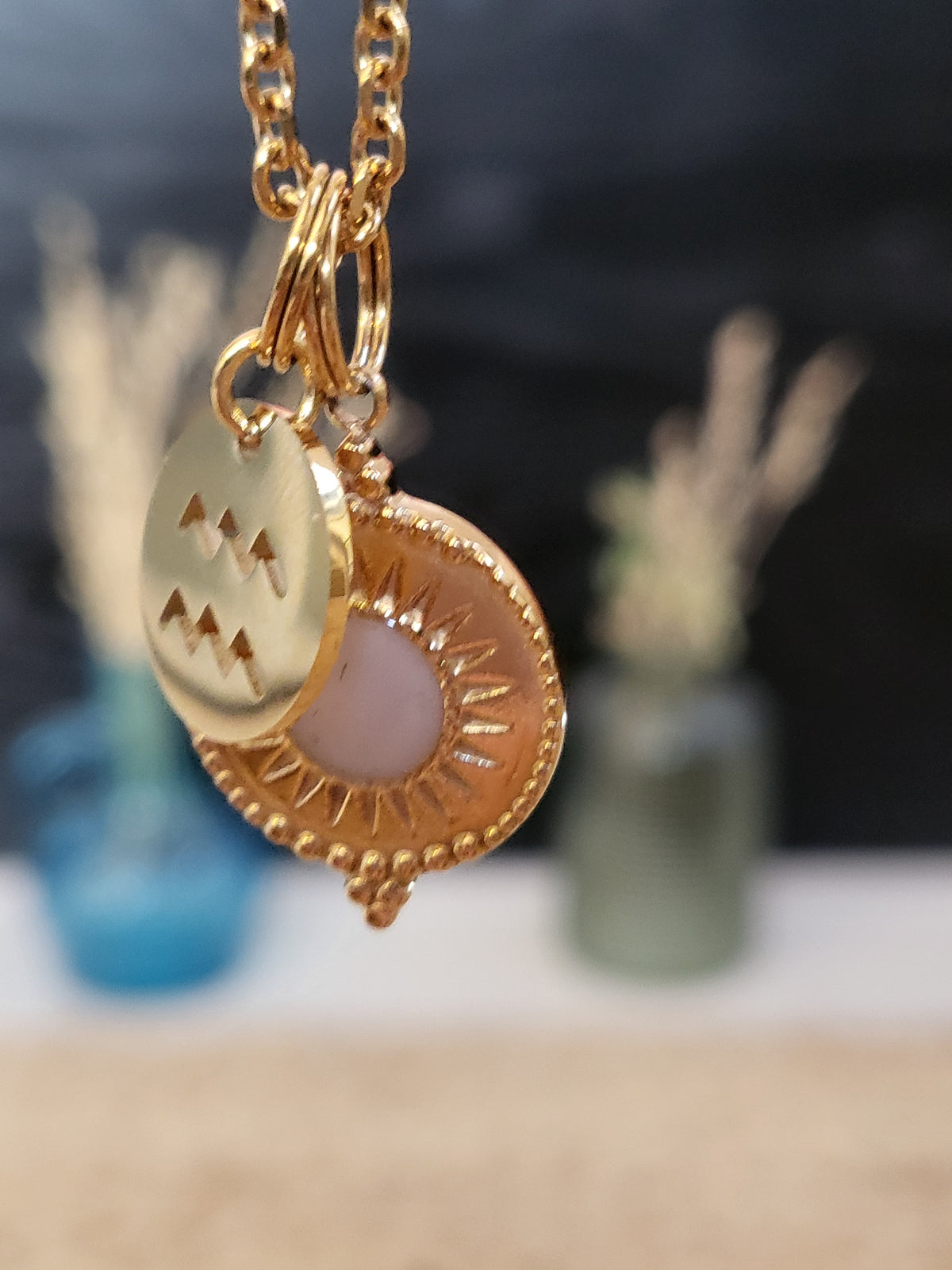 Pendentif - Soleil 2 (Signe astrologique)