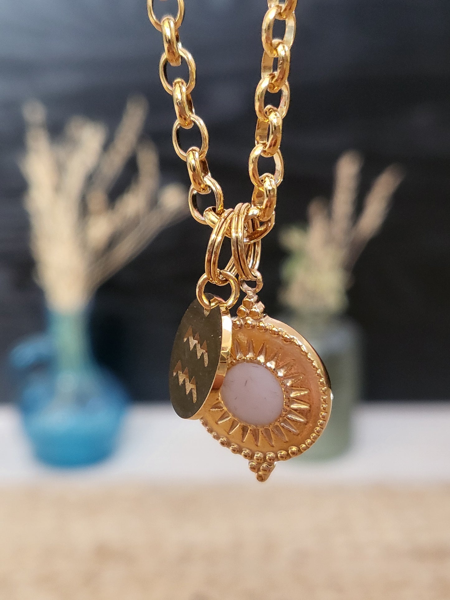 Pendentif - Soleil 2 (Signe astrologique)
