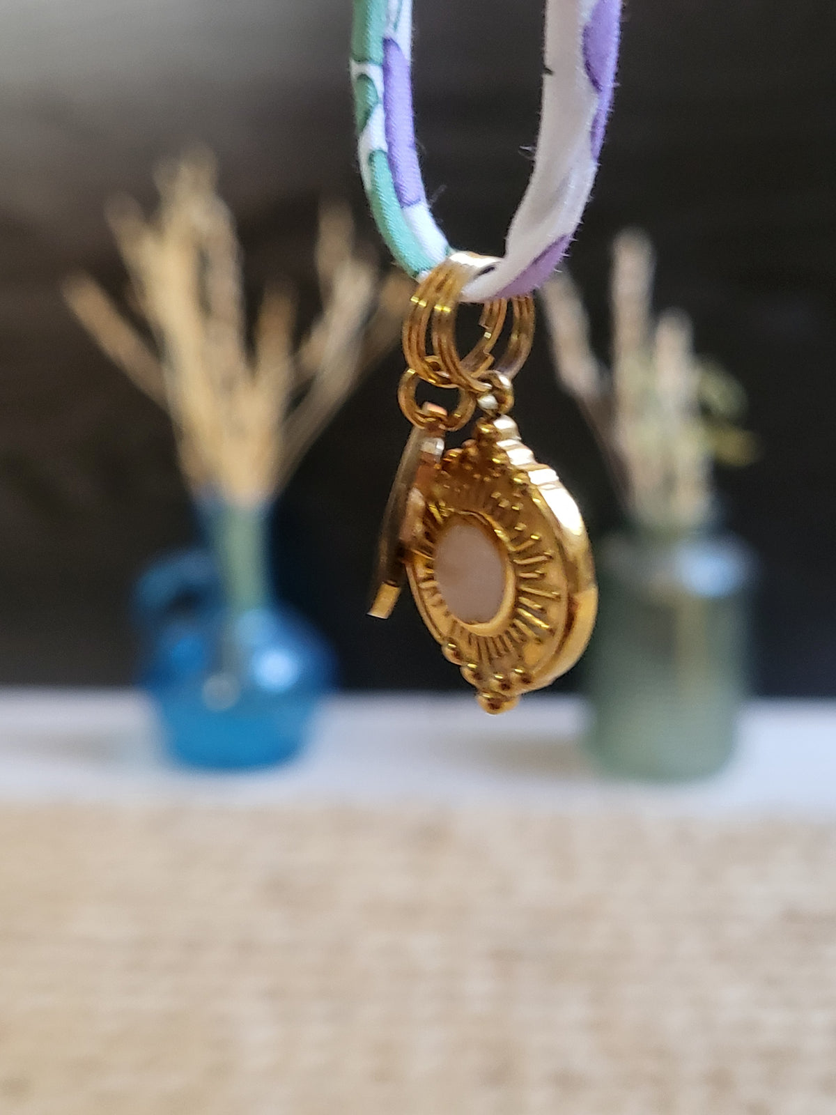 Pendentif Soleil 3 Liberty Initiale