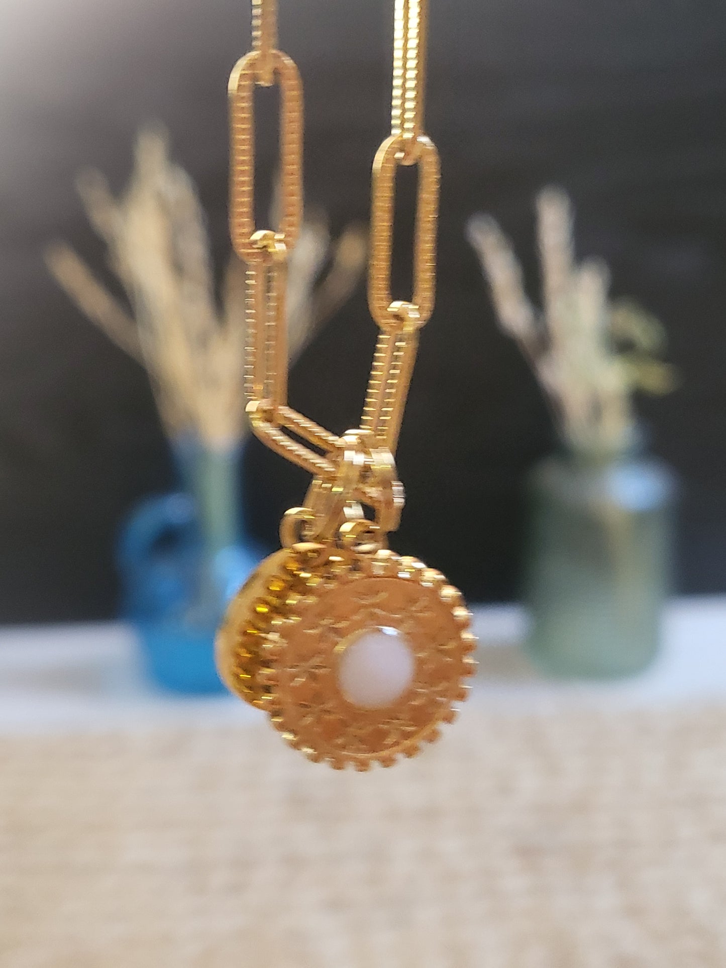 Pendentif Soleil Étoilé (Signe astrologique)