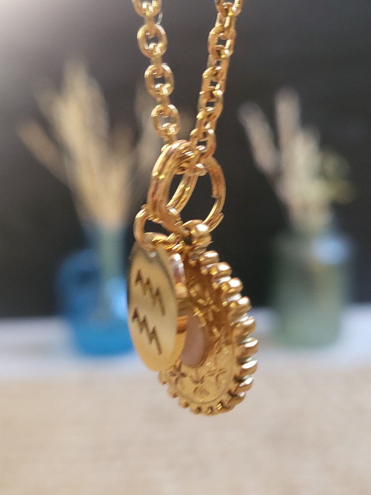Pendentif Soleil Étoilé (Signe astrologique)