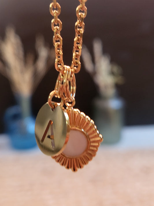 Pendentif - Soleil (Initiale)