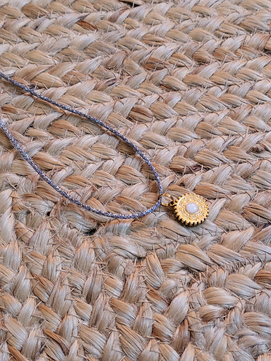 Pendentif Soleil Étoilé Mokuba